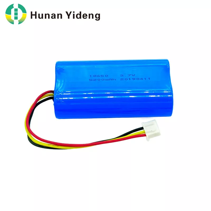 Batterie cylindrique rechargeable d'ion de lithium de 18650 3.7V 5200mAh