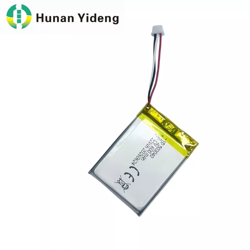 Batterie rechargeable carrée 503040 3,7 V 600 mAh
