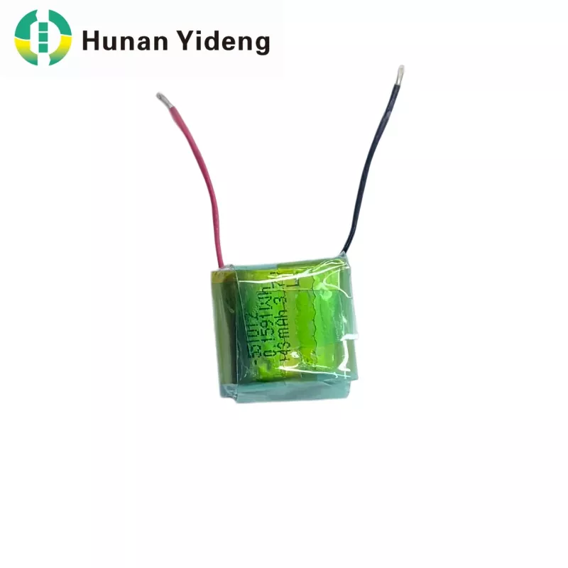 551012 batterie de polymère de Li de jouets électriques de 3.7V 43mah