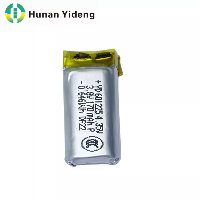 Micro batterie Li-po 601225 pour gadgets médicaux et électronique grand public