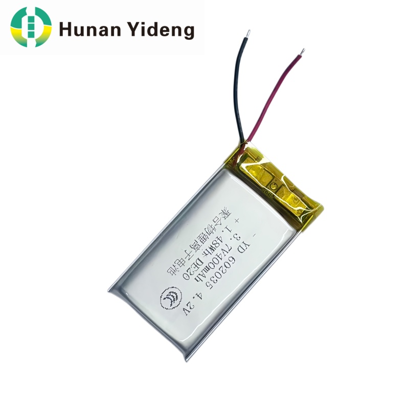 Batterie lithium-ion 602035 3,7 V 400 mAh pour canapé intelligent