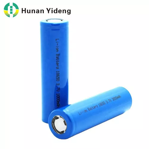 High Capacity 18650 Cylindrical Lithium Ion Battery 3.7V 3000mAh